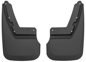 Cadillac Escalade ESV Mud Guards - Rear - Husky Liners - Custom-Molded - Black - 2015